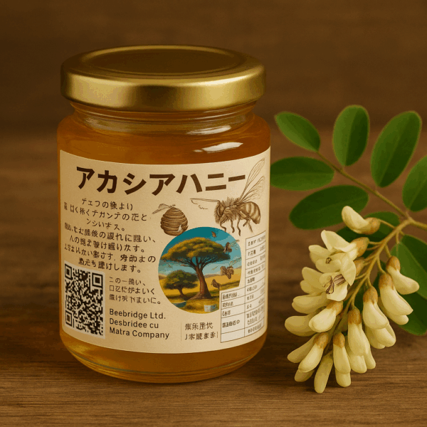 アカシアハニー Acacia Honey 165g Glass Jars