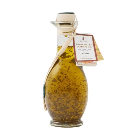 Savina Bruschetta Dipping Oil with Extra Virgin Olive Oil – Raffia 245g