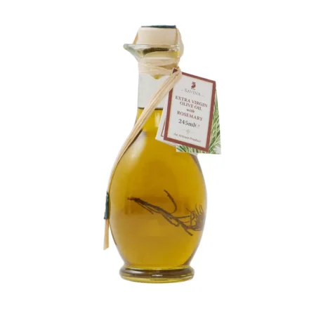 Savina Extra Virgin Olive Oil with Rosemary 245g