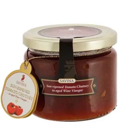 Savina Mediterranean Fig Chutney in Aged Wine Vinegar 320g