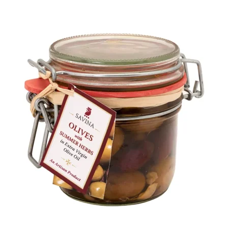 Savina Olives with Summer Herbs