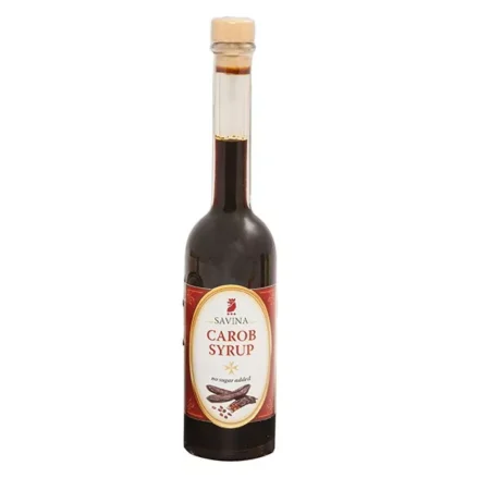 Savina Gozo Carob Syrup in Glass Bottle from Malta