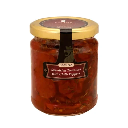 Savina Sundried Tomatoes with Chilli Peppers