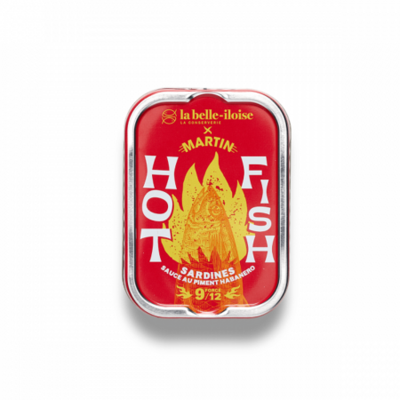 French Canned Sardines with Habanero Pepper