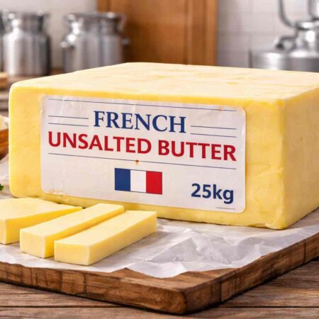 🧈 French Unsalted Butter – 25kg Block