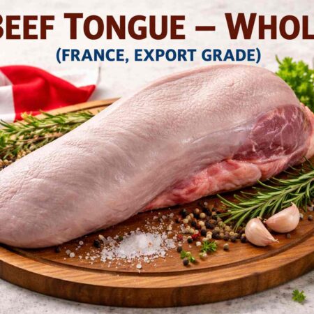 🧠 Beef Tongue — Whole (France, Export Grade)