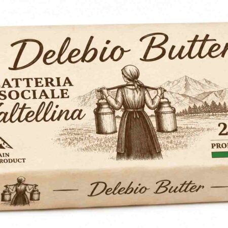 Unsalted Butter 200g Italian Alpine Grass-Fed | Latteria Sociale Valtellina MOQ 100kg