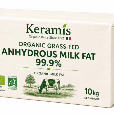 Concentrated Butterfat 99.9% Cream 10KG Organic Certified Grass Fed Milk Fat | Keramis MOQ100kg
