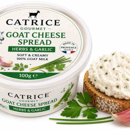 Traditional French Goat Cheese Terrine 200g Provence | Catrice Gourmet