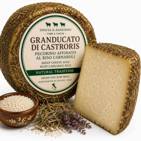 Reserve Grass-Fed Sheep Cheese 24-Month Aged 3kg Wheel | Tenuta Il Radichino & LAFRUTTA