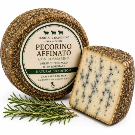 Grass-Fed Sheep Cheese Aged with Rosemary 3kg Wheel Tomme | Tenuta Il Radichino & LAFRUTTA