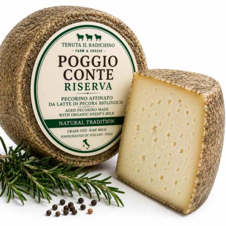 Reserve Grass-Fed Goat Cheese 12-Month Aged 3kg Wheel | Tenuta Il Radichino & LAFRUTTA