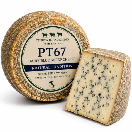PT67 Grass-Fed Blue Sheep Cheese 3.5kg Wheel Tomme | Tenuta Il Radichino & LAFRUTTA