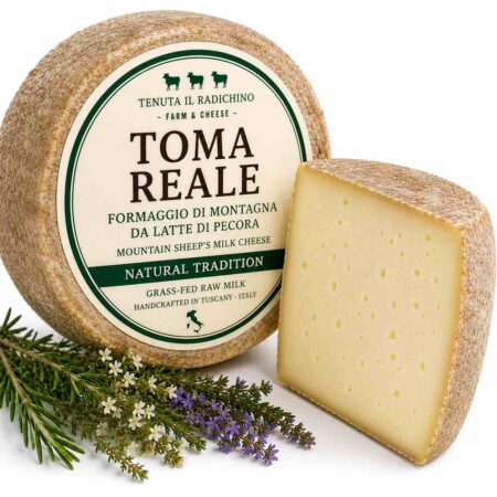 Grass-Fed Sheep Milk Tomme Cheese 4kg Wheel | Tenuta Il Radichino & LAFRUTTA