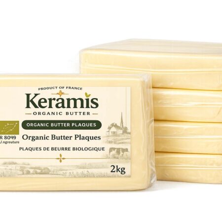 Unsalted Butter Block 10kg Organic Certified Grass Fed | Keramis MOQ:100kg