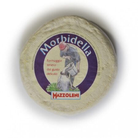 Morbidella Washed-Rind Cheese 700g  Cow's Milk | Mazzoleni Formaggi
