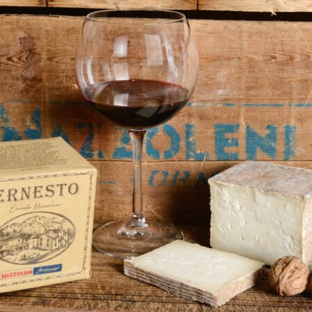 Ernesto Mazzoleni Artisan Cheese Cow's Milk Tomme Wheel 2kg | Mazzoleni Formaggi