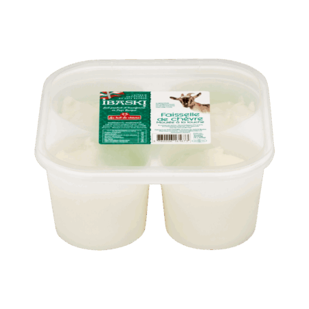 Traditional French Basque Sheep's Milk Faisselle 4 × 100g | Bastidarra (EKIA)