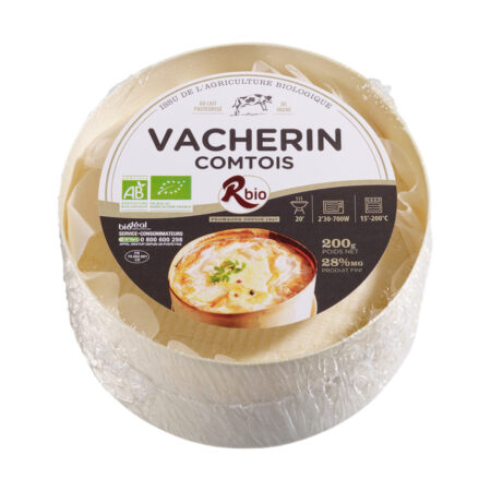 Organic Vacherin du Haut-Doubs AOP Cow's Milk Cheese 6 × 200g | Biodéal