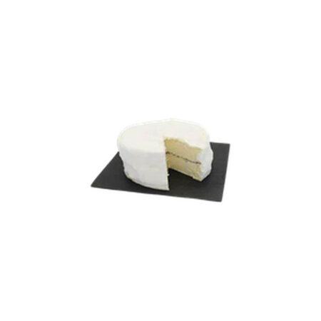 Fair Trade Organic Black Truffle Triple Cream Cheese 100g Wooden Box | Crémeux de Bourgogne Truffe | Biodéal