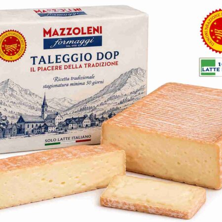 Italian AOP Taleggio Cow's Milk Cheese "Il Piacere della Tradizione" 2.2kg | Mazzoleni Formaggi