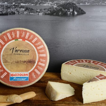 Italian AOP Semi-Aged Formaggella Wheel 1.75kg | Varenna Formaggella | Mazzoleni Formaggi