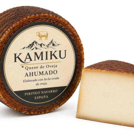 Kamiku Traditional Smoked Sheep Cheese from the Spanish Pyrenees