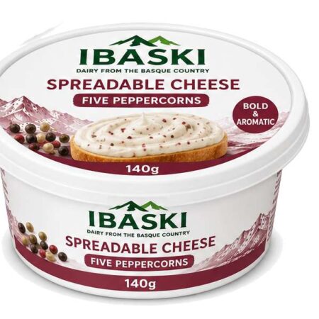 French Basque Five Peppercorn Cream Cheese Spread | Bastidarra (EKIA)