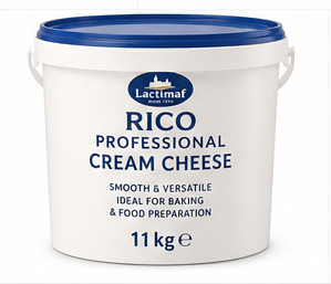 Professional Portuguese Cream Cheese 11kg for Bakery & Food Manufacturing | Rico by Lactimaf