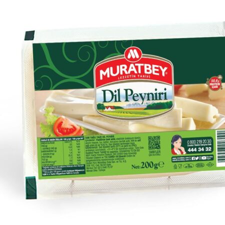 Premium Turkish Cow's Milk Traditional Snack String Cheese (Stick Cheese) | Muratbey
