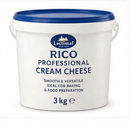 Professional Portuguese Cream Cheese 3kg for Bakery & Foodservice | Rico by Lactimaf