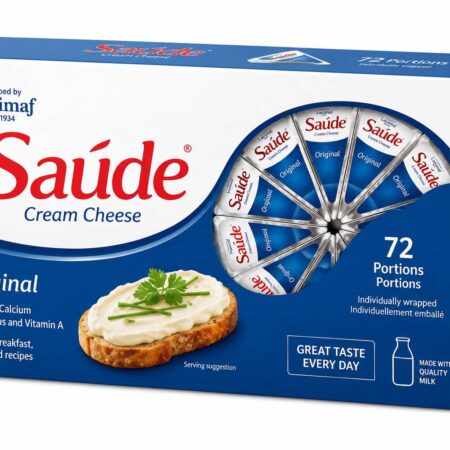 Mild Cream Cheese 72 Individual Portions for Foodservice | Saúde by Lactimaf