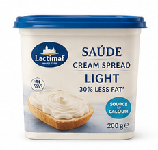 Light Portuguese Cream Cheese Spread 100g | Saúde by Lactimaf